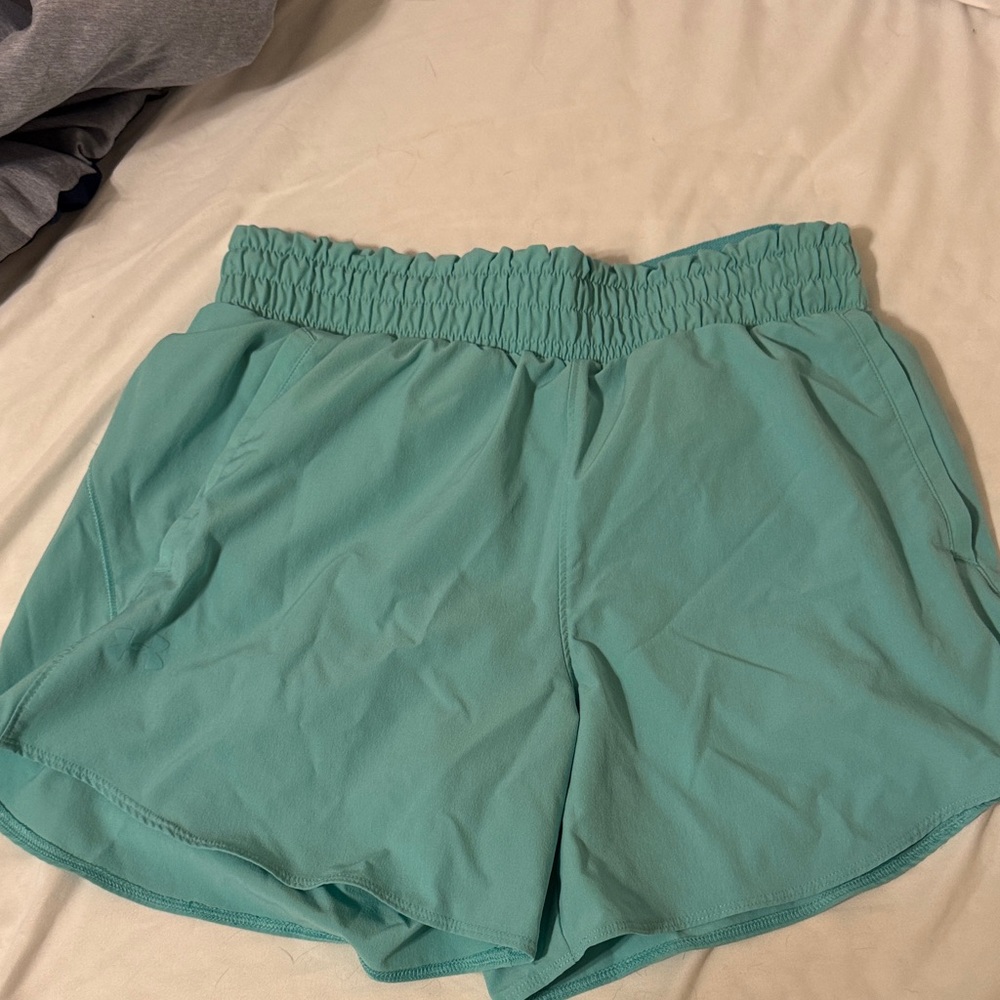 Under Armour Women's Teal Athletic Shorts